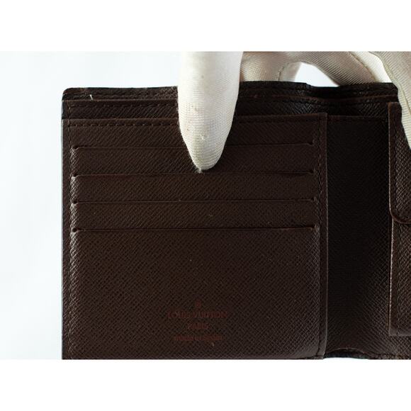 Authentic LOUIS VUITTON Marco Bifold Wallet Spain Damier Ebene CA5007 w/dustbag - Picture 6 of 11